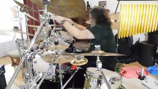 Cat Scratch Fever  Ted Nugent Drum Cover [upl. by Schear949]