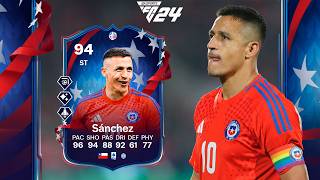 EL NIÑO MARAVILLA HA VUELTO REVIEW ALEXIS SANCHEZ COPA AMERICA PTG 94 EN ESPAÑOL EA FC 24 UT [upl. by Aihsetan]