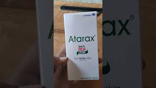 Atarax anti itch lotion viralvideo skincare adityamedicosataraxlotion ataraxlotion [upl. by Larine]