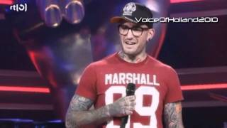 The Voice of Holland  Amazing audition by Ben Saunders with use somebody HD [upl. by Zondra]