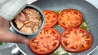 Hast du Tomaten und Thunfischkonserven zu Hause😋2 Einfache schnelle und sehr leckere Rezepte  162 [upl. by Snowber]