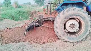 tractor trencher machine 8979683791 [upl. by Iaka]