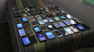 Samsung Phone Collection  September 2020 [upl. by Gerik]