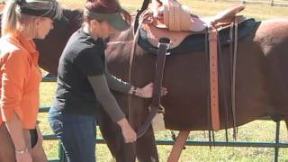 Parelli SaddlesSaddling With Savvy WESTERN SADDLE [upl. by Frodi576]