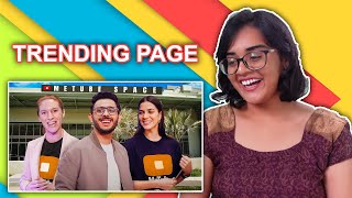 METUBE SPACE REACTION  CARRYMINATI  Neha M [upl. by Hachman]