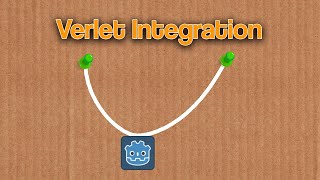 Godot and   Verlet Integration [upl. by Etezzil]