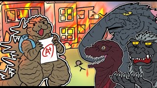 Minus One Goes To Godzillas Kaiju School  Comic Dub [upl. by Alysia]