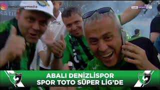 Denizlispor Süperligde  Karabükspor Maçı Sonrası Şampiyonluk Kutlamaları [upl. by Akenaj718]