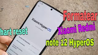 Formatear Xiaomi Redmi note 12Hart reset redmi note 12Resetear Xiaomi Redmi note 12 [upl. by Merc431]