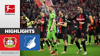 Schick amp Andrich Safe CrossLeague Season Record  Bayer 04 Leverkusen  Hoffenheim 21  MD 27 [upl. by Ellie]