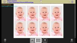 Create UK passport photo using Passport Photo DIY app [upl. by Antoinette]