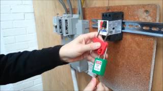 How to lockout a GV2ME16 Circuit Breaker [upl. by Russ]