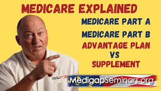 MedicareExplained Parts A amp B Advantage vs Supplement [upl. by Marabelle387]