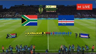 Cape Verde vs South Africa live Africa Cup of Nations full match Football simulation Gameplay PC [upl. by Cerf108]