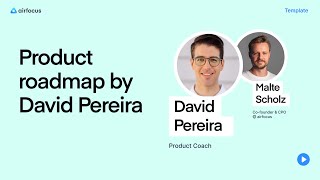 Product roadmap template by David Pereira [upl. by Coppins]