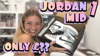 JORDAN 1 MIDS REVIEW  CHEAP JORDANS  ZAPAS UNIVERSE REVIEW ROBYN EMILY [upl. by Goda]