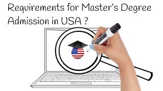 Masters Degree Requirements for USA University Admission [upl. by Yecak]