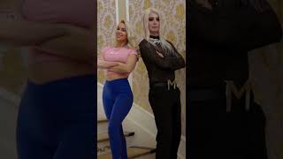 Human elf shocks friend with a ‘normal’ look 👀 ytshorts humanelf alternativestyle makeover elf [upl. by Asabi]