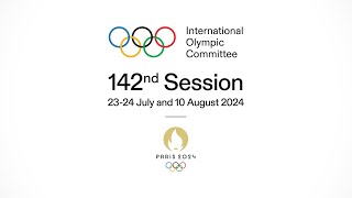 142nd IOC Session  Day 2 [upl. by Aiki]