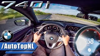 BMW 7 Series G11 740i M Sport AUTOBAHN POV TOP SPEED amp ACCELERATION by AutoTopNL [upl. by Ardiekal373]