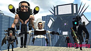 NEW QUAD SAW AND ERECTUS MUTANT SKIBIDI TOILETS VS TITAN TV MANSPEAKERMAN In Garrys Mod GAME 2024 [upl. by Eissac]