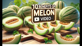 10 Benefits of Melon [upl. by Ayadahs]