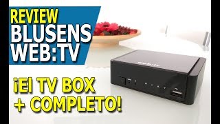 Review Blusens WebTV ¿El mejor TV Box Contenidos PREMIUM GRATIS [upl. by Siramed]