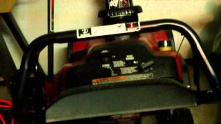 Toro 7hp 2 Stroke Snowblower 3rd winter cold start 50 dollar machine [upl. by Hayden]