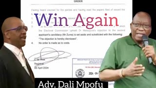 President Jacob Zuma MK Party Won Again With Adv Dali Mpofu On His Side The Chess Master [upl. by Livesay]