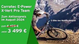 Corratec E Power XVert Pro – EBike des Monats August [upl. by Gemma]