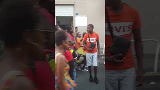 🌞 Voir le carnaval martinique 🌴parade action youtubeshorts [upl. by Eenahpets]