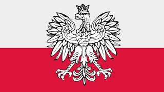 🇵🇱 HYMN POLSKI  MAZUREK DĄBROWSKIEGO PIEŚNI PATRIOTYCZNE  instrumentalpodkładkaraoke z tekstem [upl. by Gnouhk]