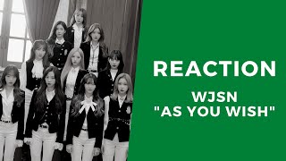 WJSN우주소녀  As you Wish이루리  Reaction Vih [upl. by Gapin]