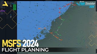 The New Web Based Flight Planning Tool by Microsoft for MSFS 2024  Flight Simulator Flight Planner [upl. by Anela]