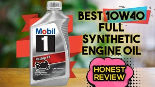 Mobil 1 Racing 4T 10W40 Advanced Full Synthetic Engine Oil  Review after 1000km ride  Hindi [upl. by Alsi]