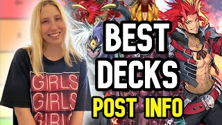 YuGiOh Best Decks Tier List Post INFO Ranking Meta Post The Infinite Forbidden  July 2024 [upl. by Uranie]