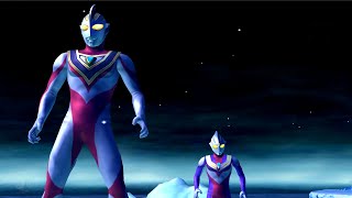 Ultraman TIGA SMALL and Ultraman GAIA V1  TagTeam NEW Request 497 [upl. by Hayidan612]