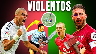 TOP 5 futbolistas MAS VIOLENTOS de la HISTORIA  Parte 1 [upl. by Sedinoel602]