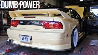 SR20DET Comeback SHOCKING DYNO RESULTS [upl. by Eerrahs]