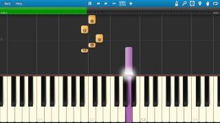 Deliverance  Duelling Banjos  Synthesia Cover  Piano Tutorial [upl. by Nosecyrb]