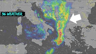 ΚΑΙΡΟΣ  6 Οκτωβρίου 2024  Μοντέλο ECMWF  Υετός  βροχές καταιγίδες  Στην Ευρώπη [upl. by Sachs319]