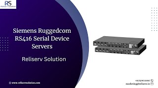 Siemens Ruggedcom RS416 Serial Device Servers [upl. by Ysnil]