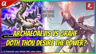 Grahf OBLITERATES Archaeoaevis Twelve Types Takedown FFBE Global [upl. by Otrebide]