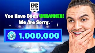 Epic UNBANNED My 10000 OG Fortnite Account [upl. by Ornie614]