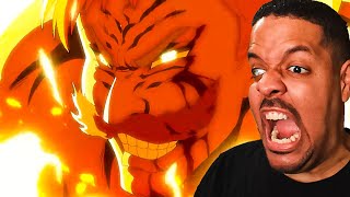 ESCANOR THE ONE VS MELIODAS  The Seven Deadly Sins season 3 Episode 1314 Reaction [upl. by Emor69]