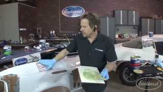 How To Use Body Filler  Mixing Spreading Sanding amp Tips  Part 1 of 3  Kevin Tetz at Eastwood [upl. by Aedrahs]