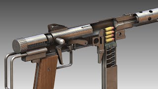 Carl Gustaf M45 Submachine Gun SMG  How It Works [upl. by Blakelee972]