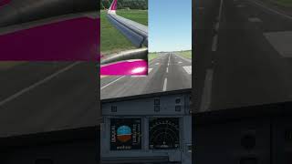 Wizz Air a320 landing msfs2020 flightsimulator [upl. by Smith266]