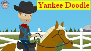 Yankee Doodle Song Yankee Doodle Dandy Song Nursery Rhyme Songs yankeedoodle nurseryrhymesvideo [upl. by Bunny549]