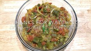 how to cook okra recipe  bhindi masaala  bhindi pyaz recipe [upl. by Selin]